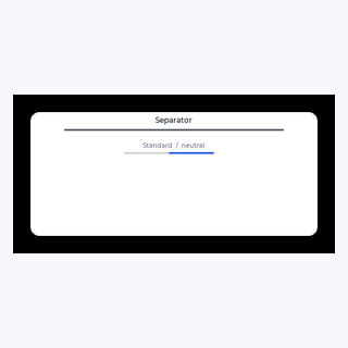 Divider render output