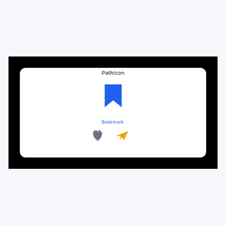 Path Icon render output