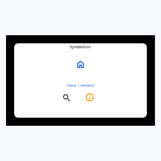 Symbol Icon render output