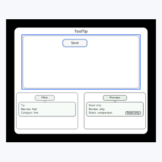 Tool Tip render output