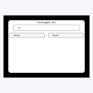 Auto Suggest Box render output