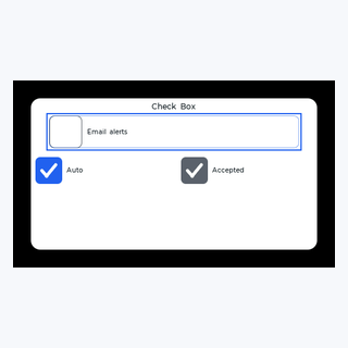 Check Box render output