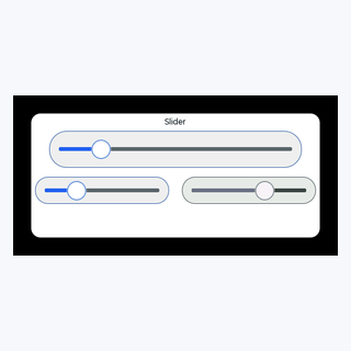 Slider render output