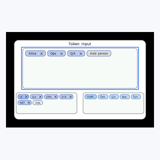 Token Input render output