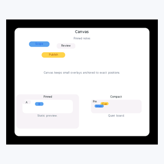 Canvas render output