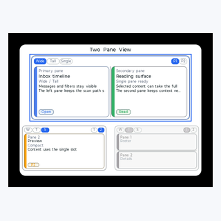 Two Pane View render output